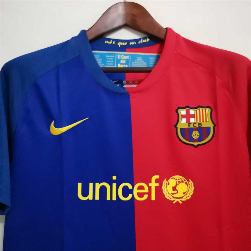 08-09 Barcelona Home Retro Jersey