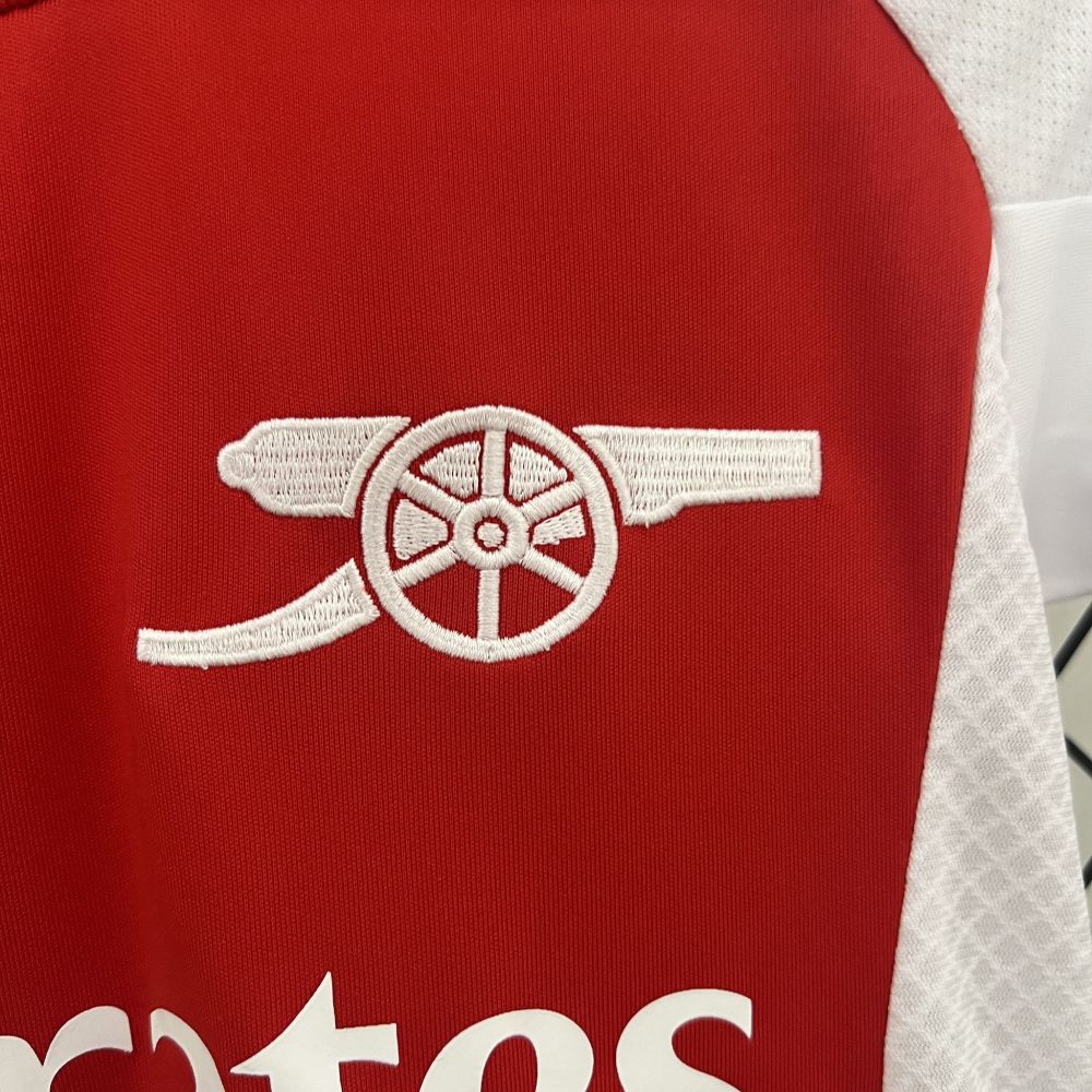 24-25 Arsenal Home Soccer Kids Kit Jersey+Shorts