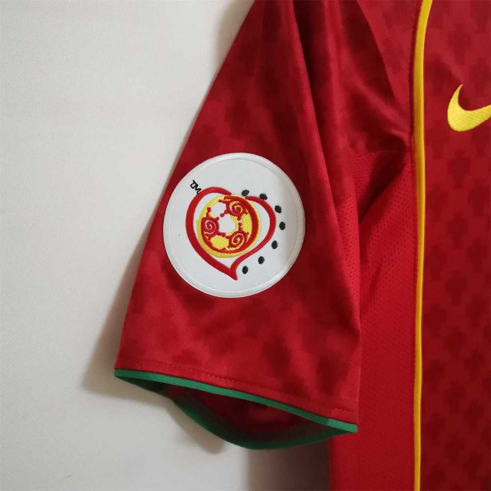 2004 Portugal  Euro Cup Home Retro Jersey