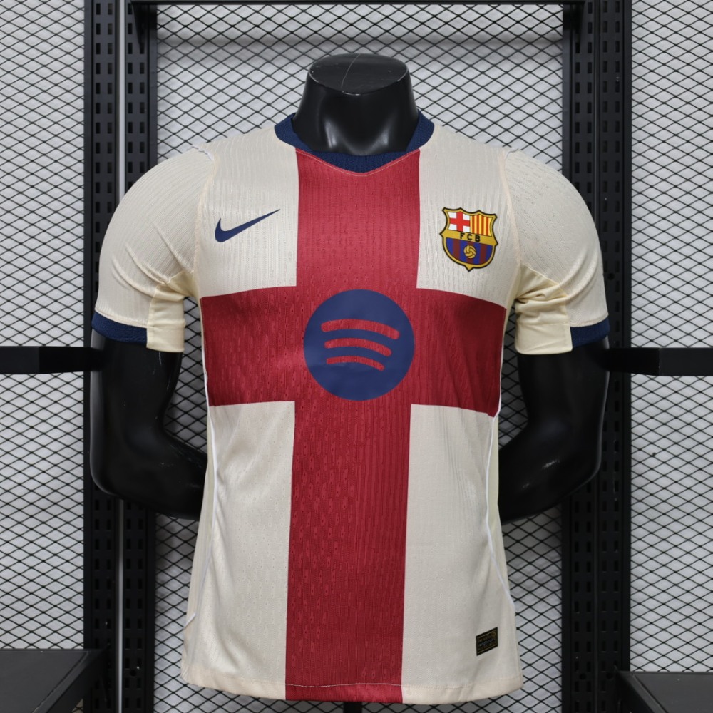 26-27 Barcelona Fourth Away Player Version Soccer Jersey