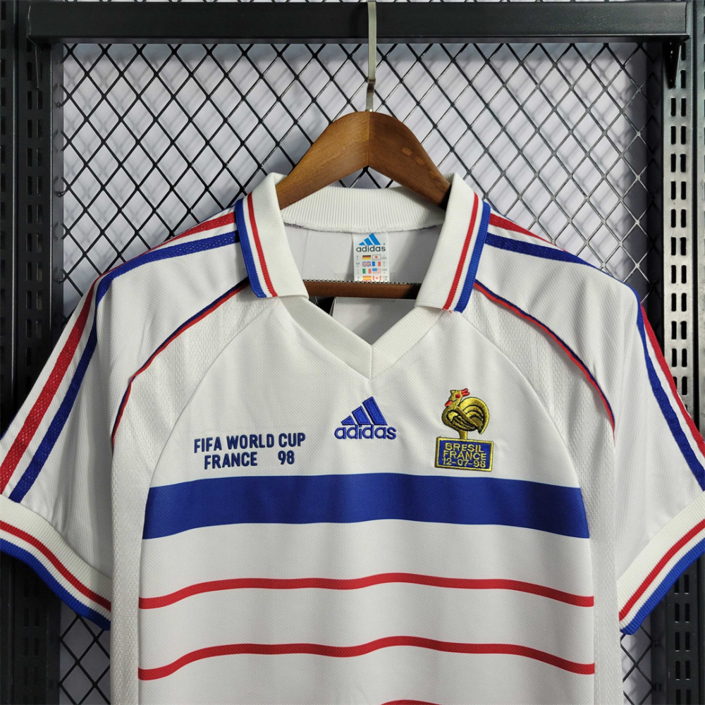 1998 France World Cup Away Retro Jersey