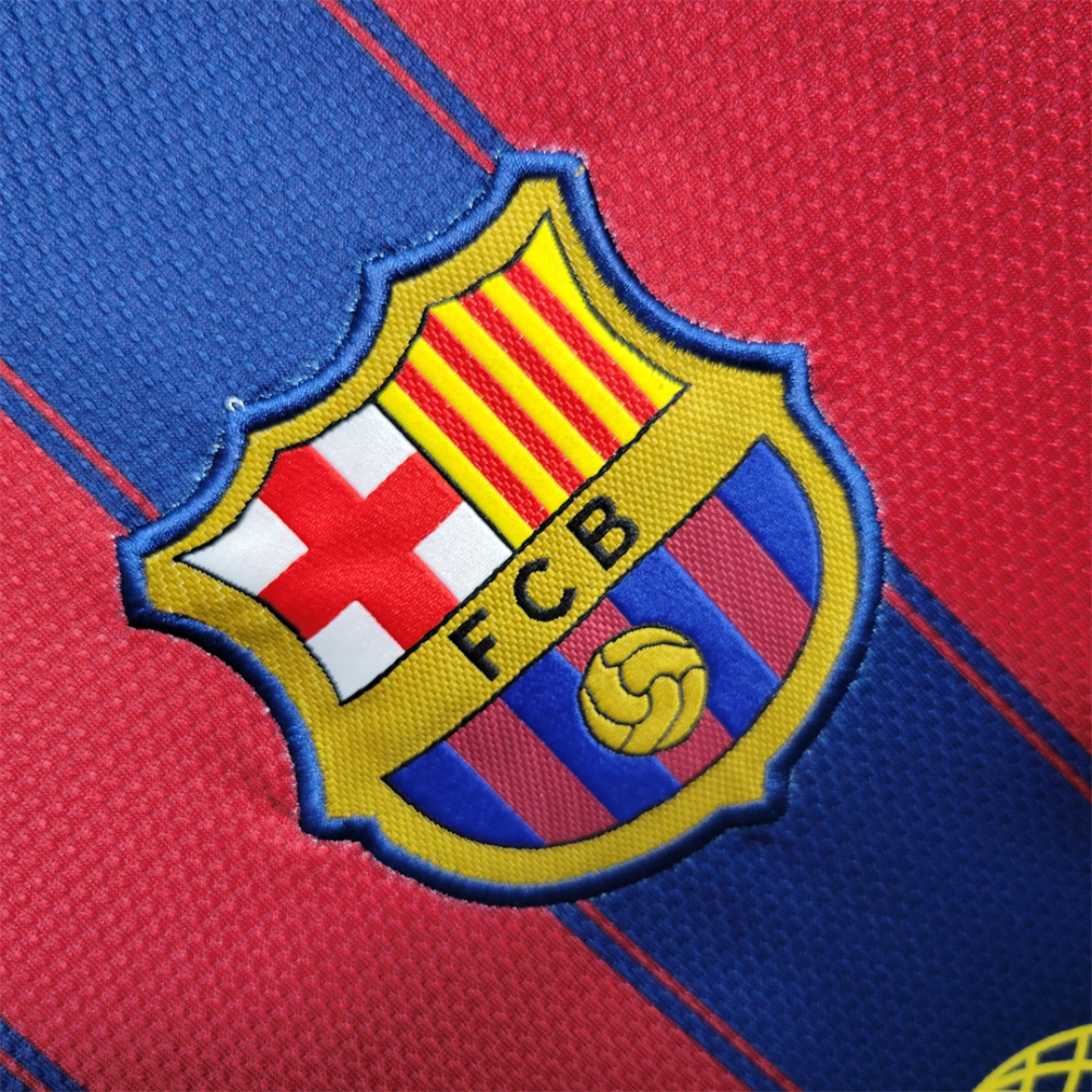 09-10 Barcelona Home Retro Jersey