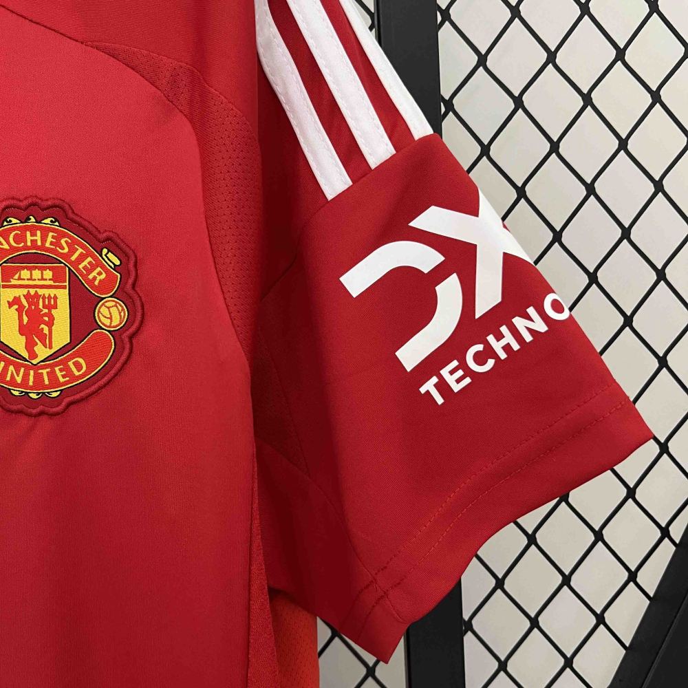 24-25 Manchester United Home Fan Version