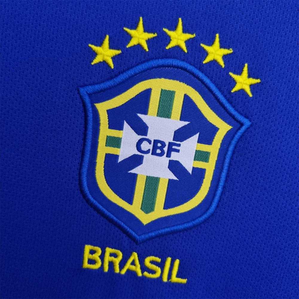 2004 Brazil World Cup Away Retro Soccer Jersey