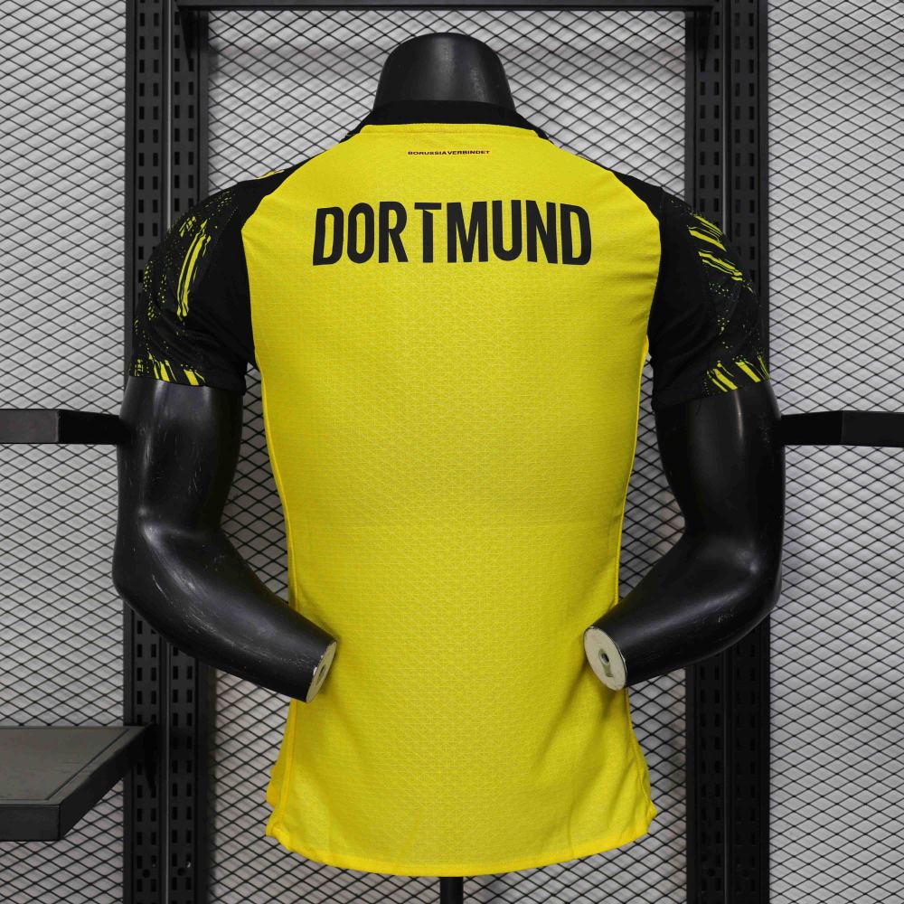 25-26 Borussia Dortmund Home Soccer Jersey Player Version