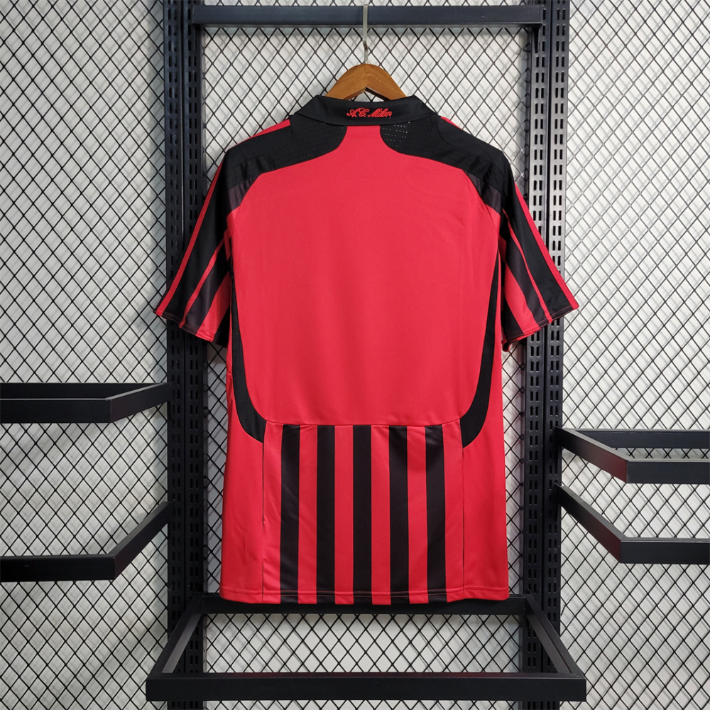2007-08 AC Milan  Retro Jersey Home