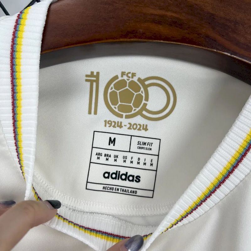 2024 Colombia 100th White Anniversary Collection Jersey White