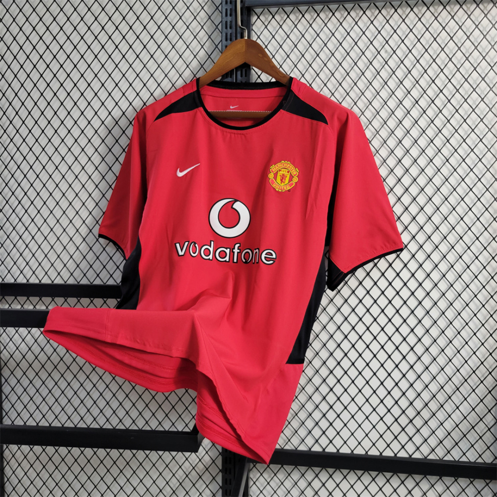 02-04 Manchester United Home Retro Jersey