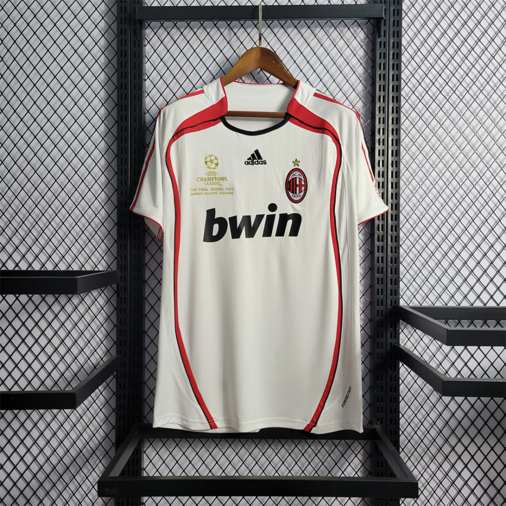 AC Milan Kaká#22 UCL Final Retro Jersey Away 2006/07