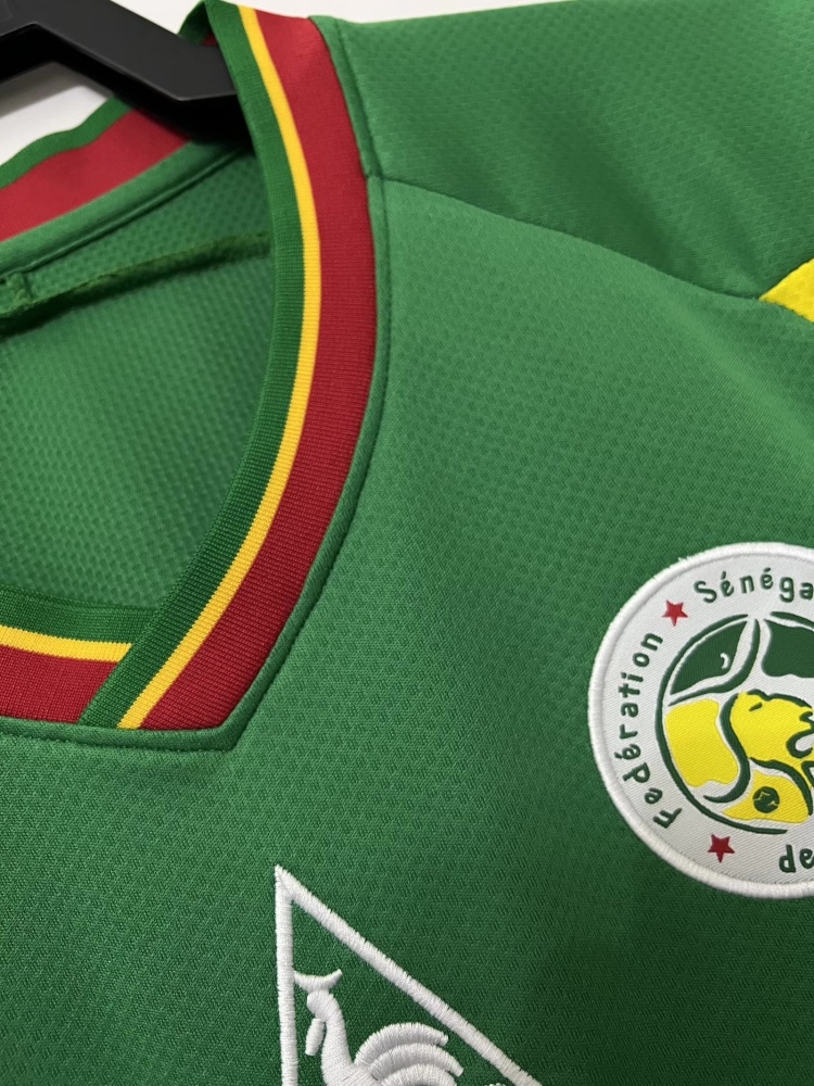 2002 Senegal Away World Cup Soccer Retro Jersey