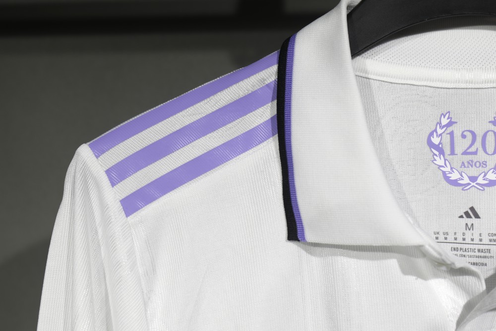 22-23 Real Madrid Home Retro Jersey Player Edition Long Sleeve