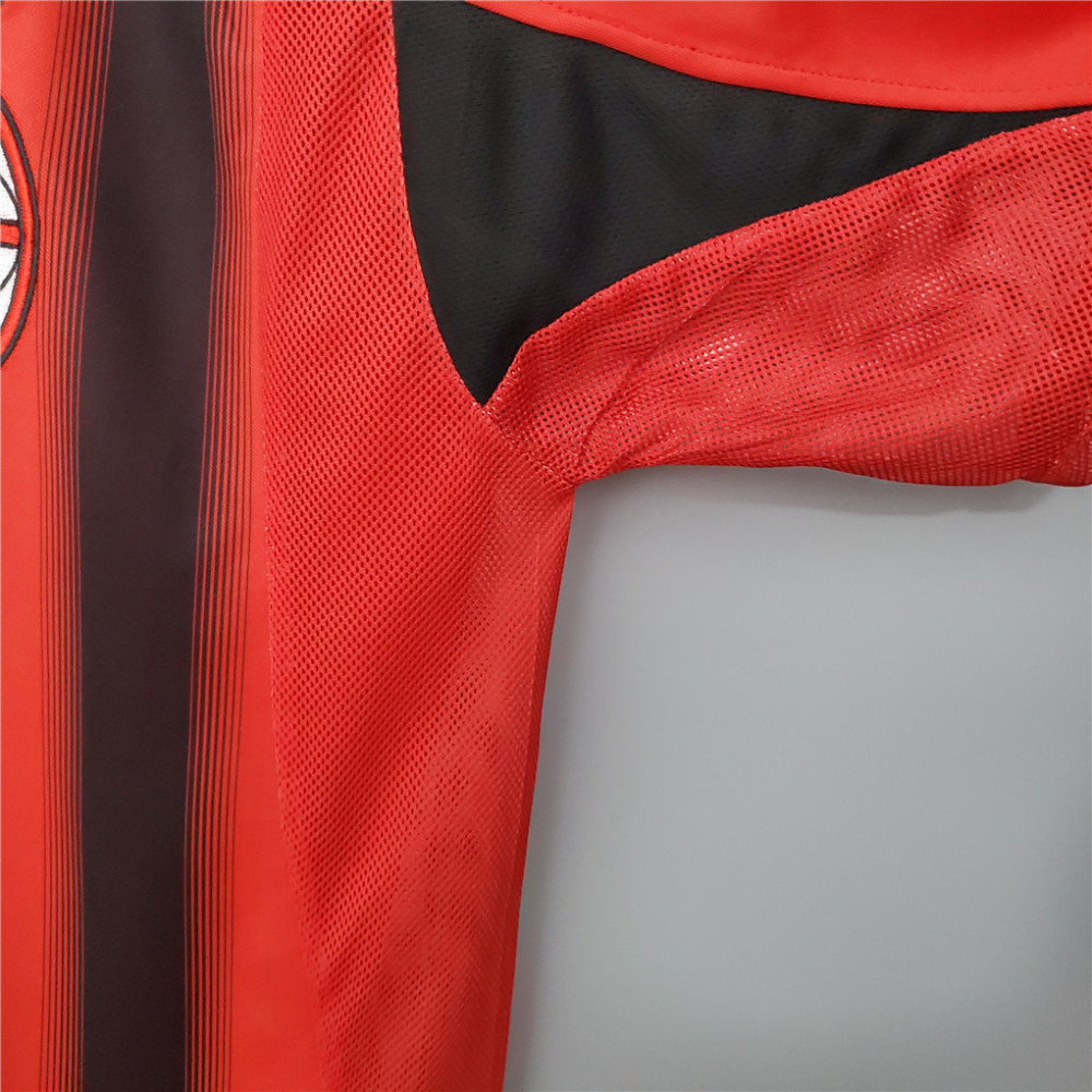 04-05 AC Milan  Retro Jersey Home