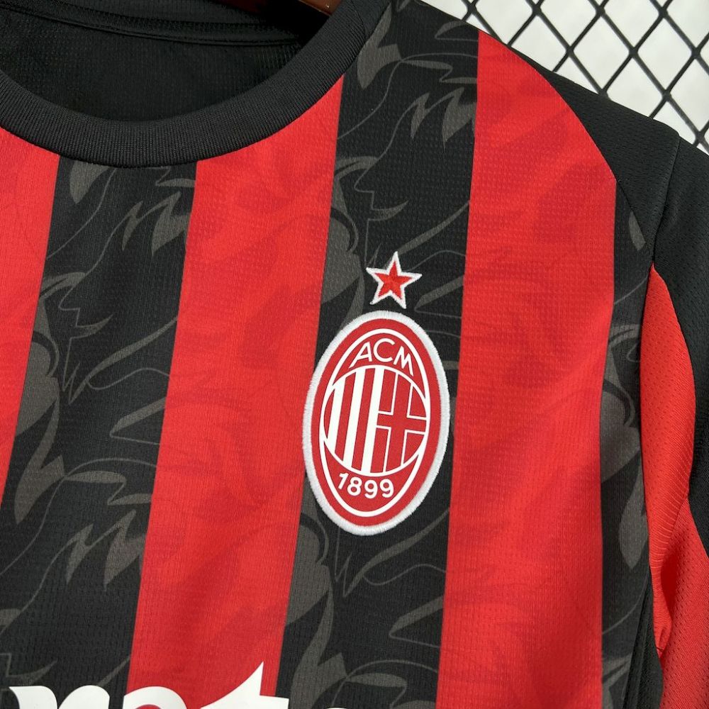 25-26 AC Milan Home Soccer Jersey Red