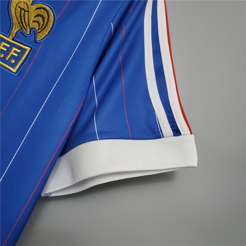 1982 France World Cup Home Retro Jersey