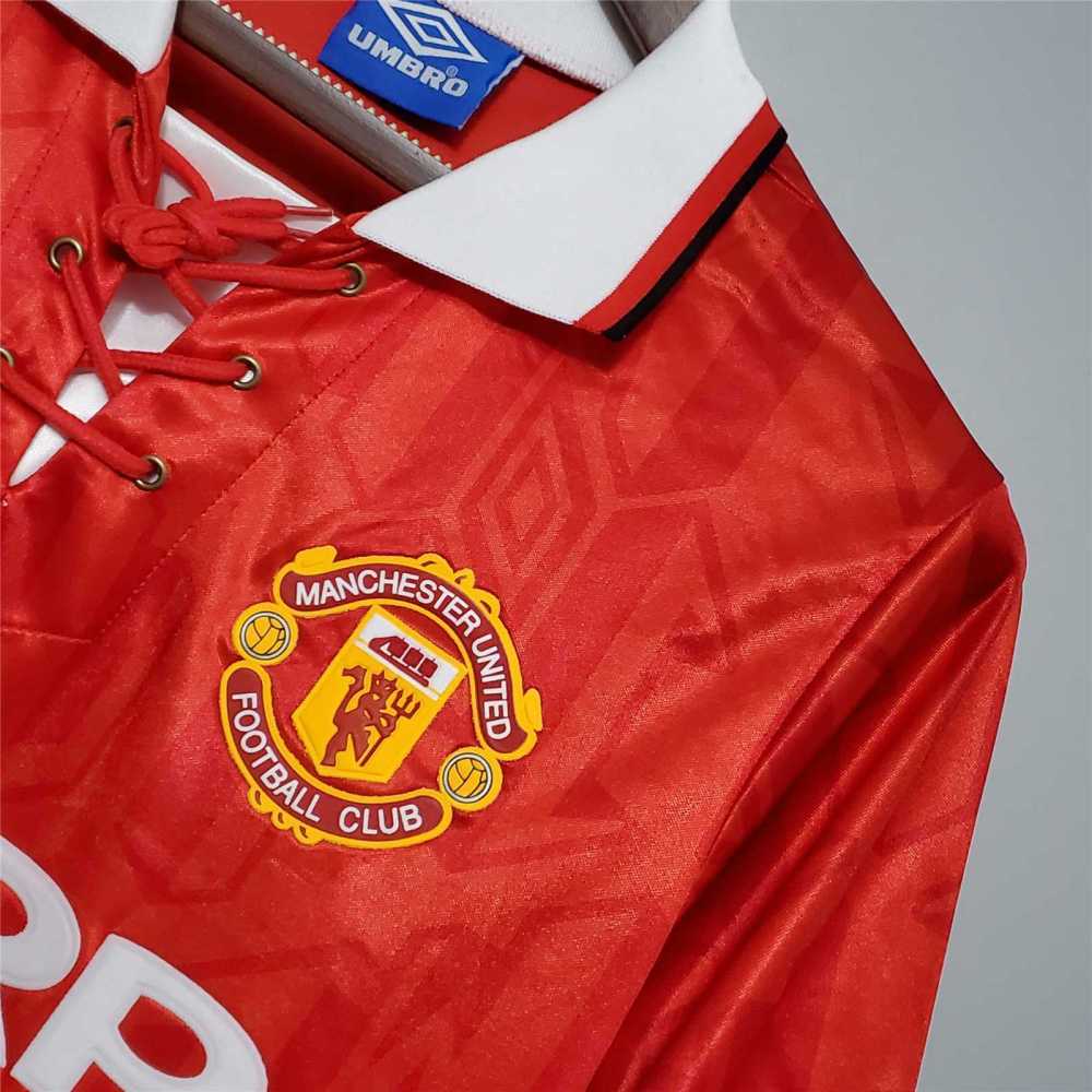 1993-94 Manchester United Home Retro Jersey