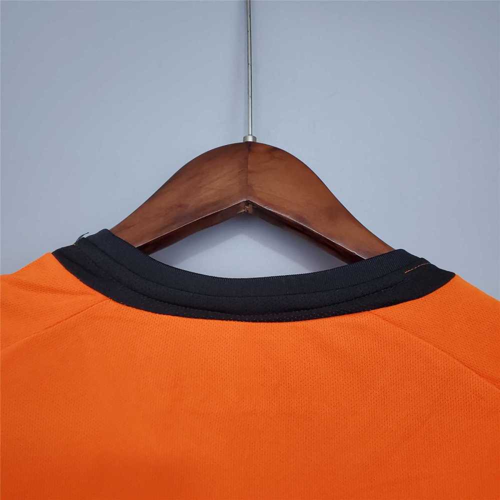 2002 Netherlands  Home Retro Jersey