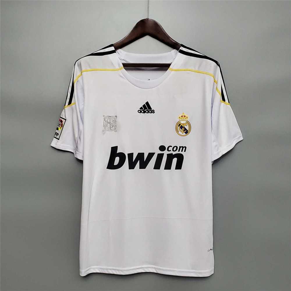 2009/10 Real Madrid Ronaldo#9 Home Retro Jersey