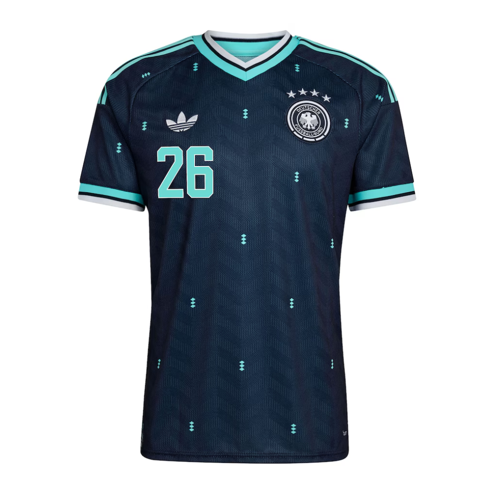 Germany National Team adidas Away Shirt 2026 with Undav 26 printing