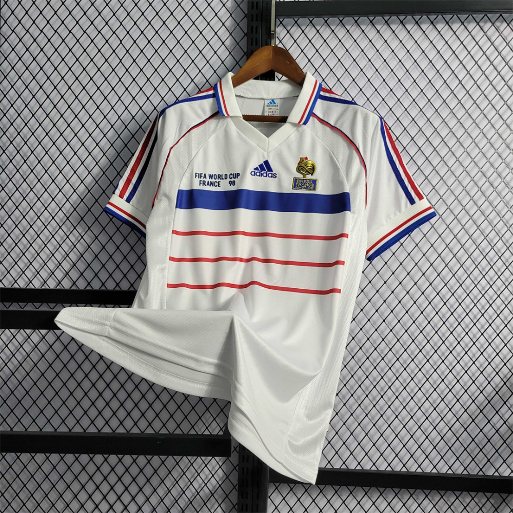1998 France World Cup Away Retro Jersey
