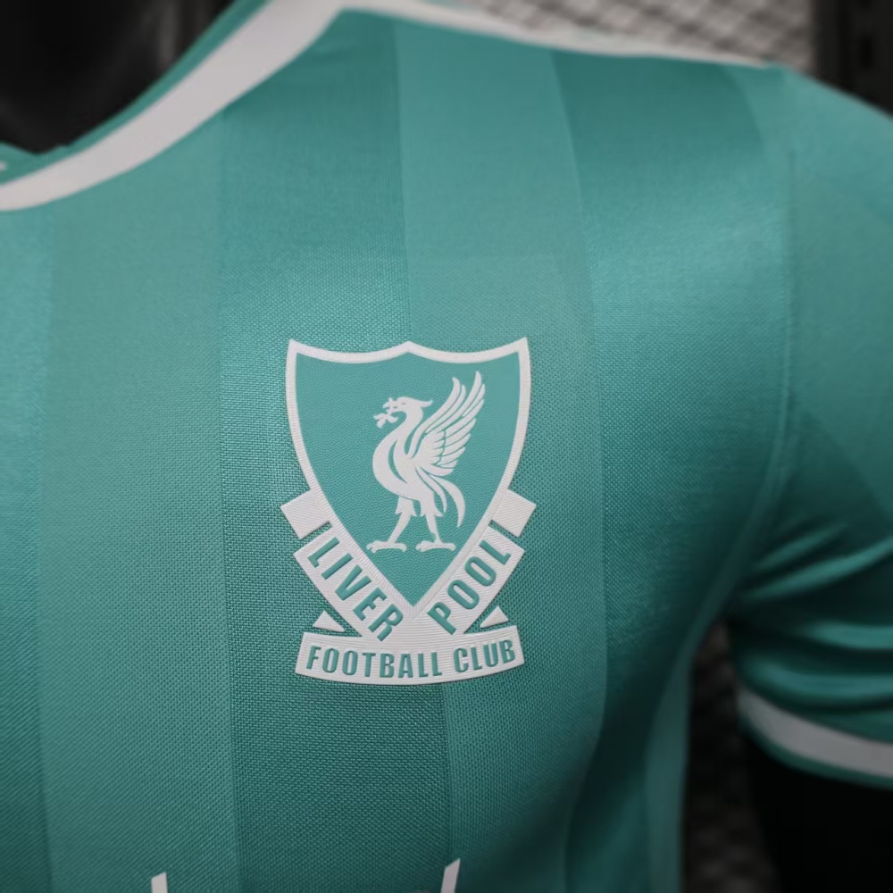 25-26 Liverpool Second Away Soccer Jersey Player Version