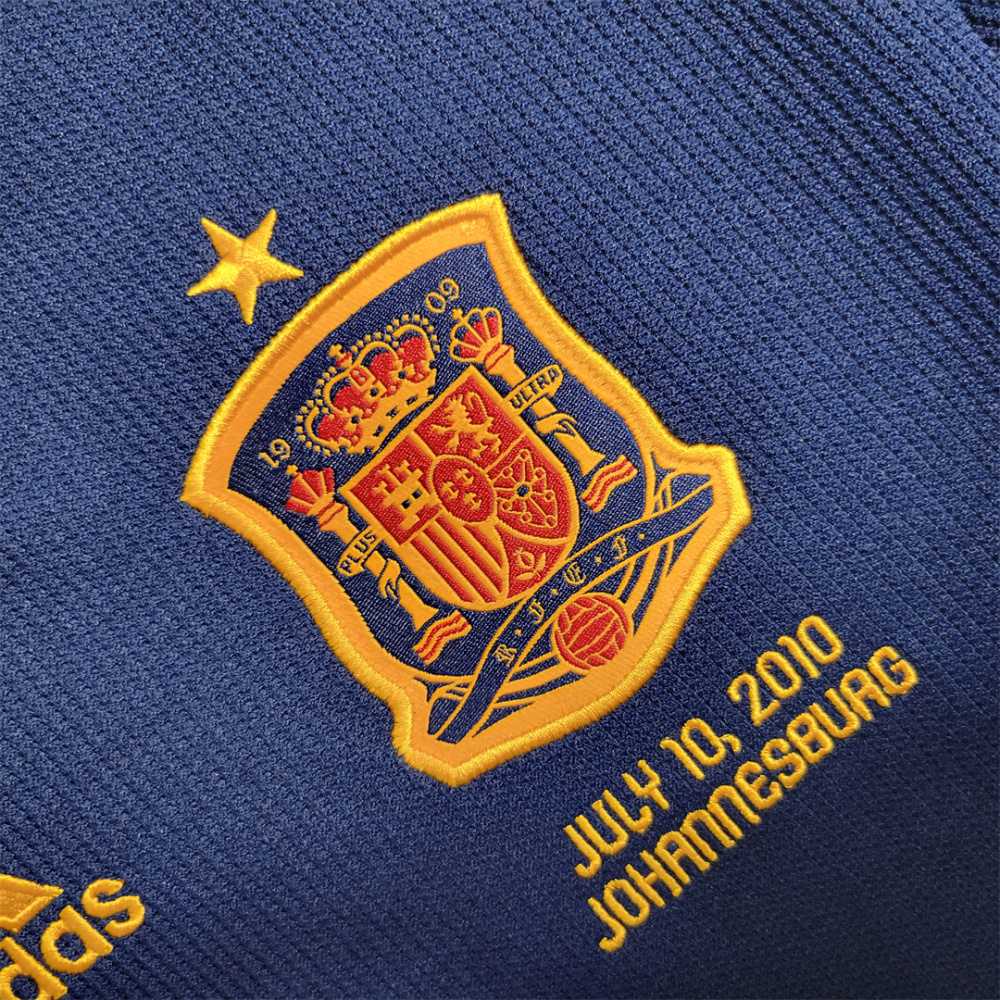 2010 Spain Away World Cup Final Retro Jersey