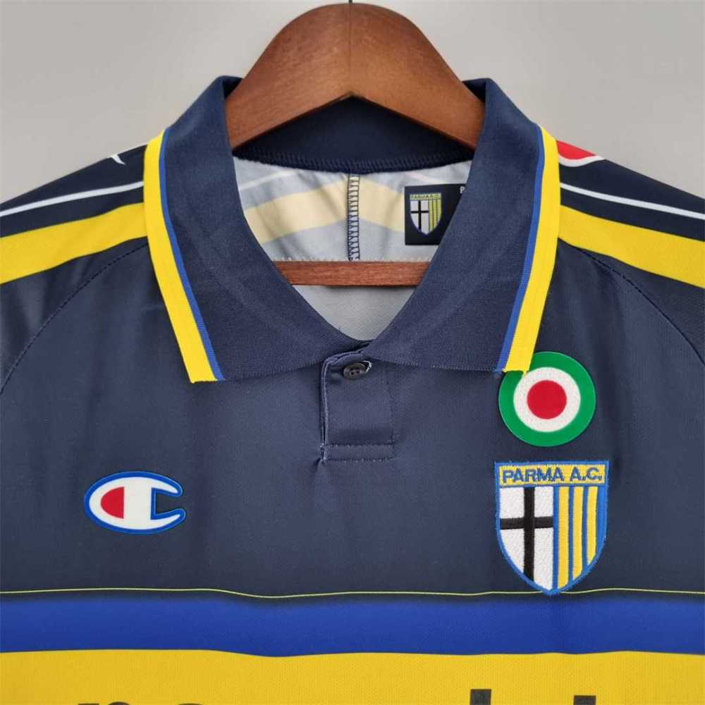 99-00 Parma Calcio Away Soccer Retro Jersey