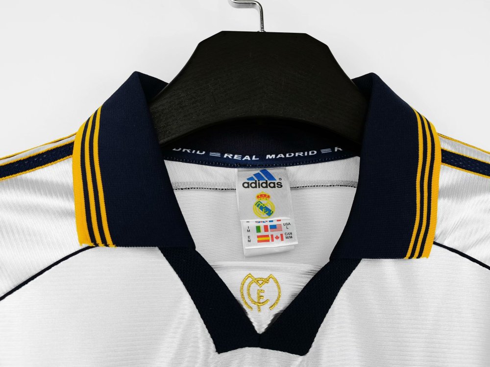 1998/00 Real Madrid Away Retro Jersey