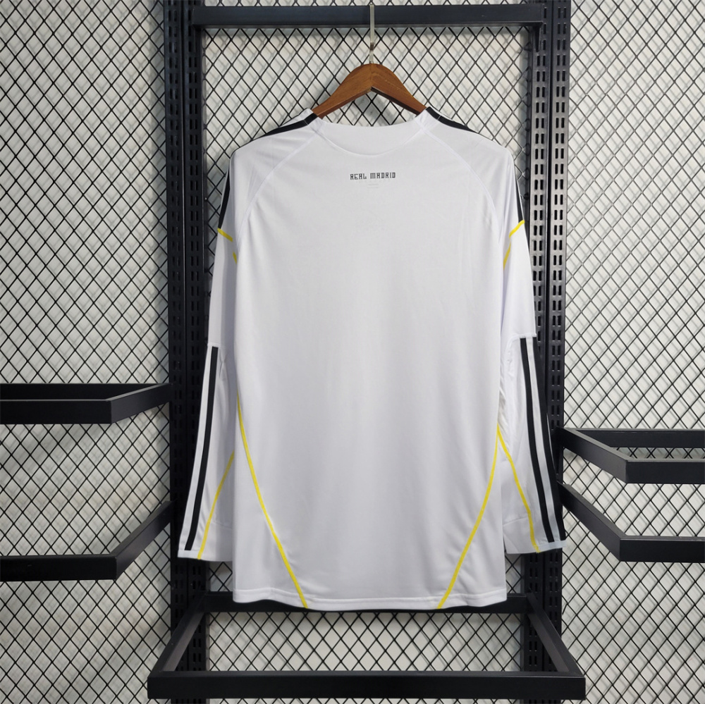 2009/10 Real Madrid Home Retro Jersey Long Sleeve