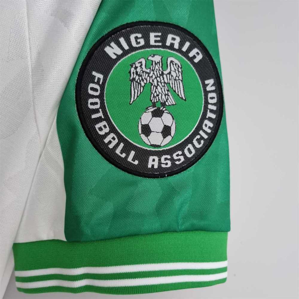 1996 Nigeria Away Soccer Retro Jersey