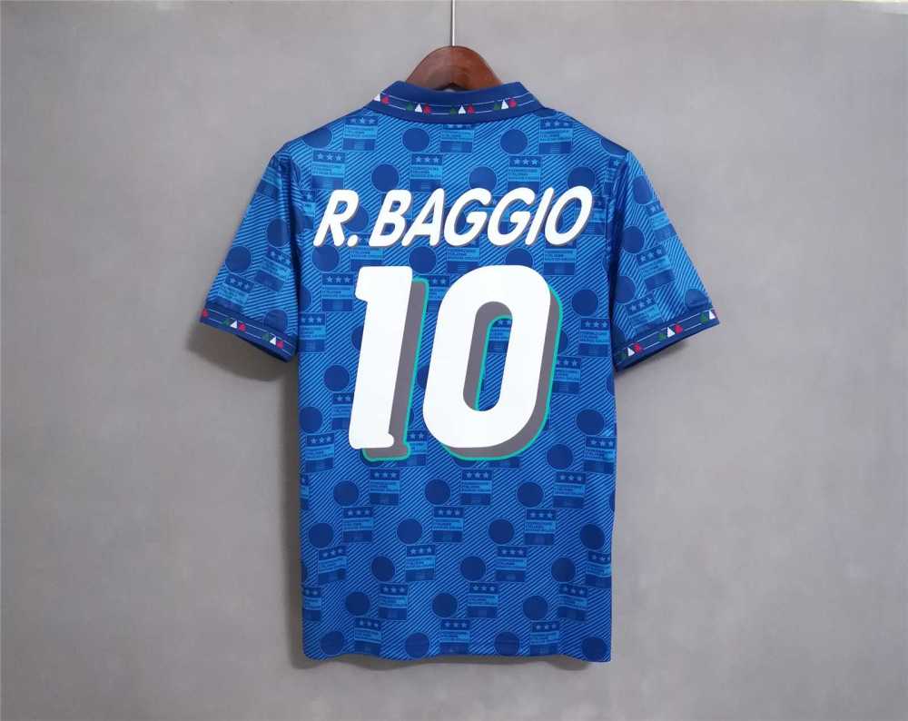 1994 Italy Home World Cup Retro Jersey