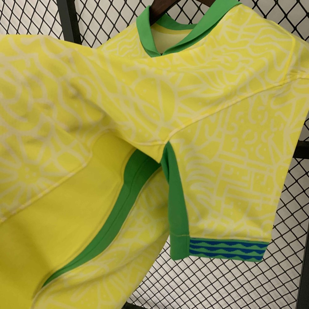 2024 Brazil Home Copa America Football Jersey