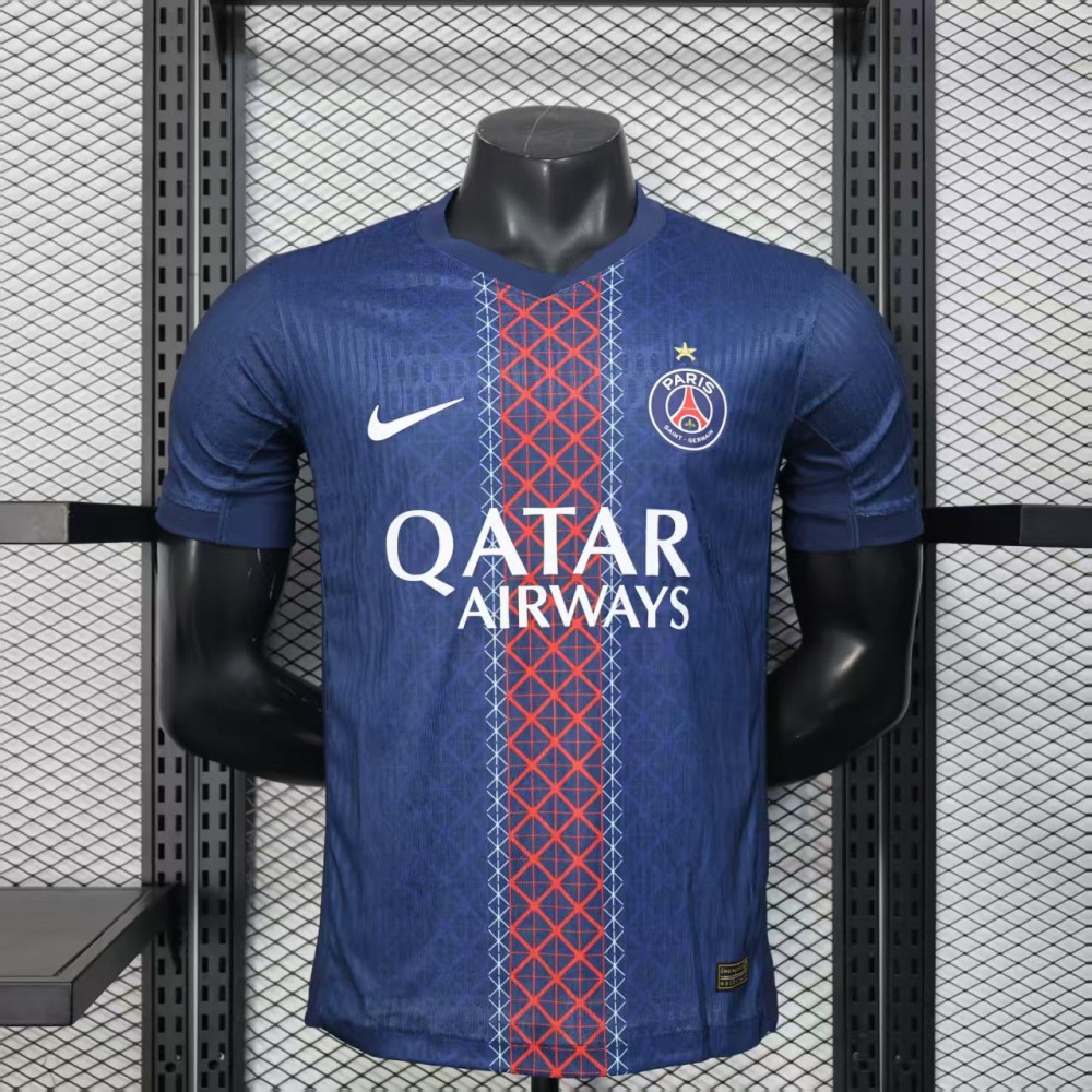 25-26 Paris Saint-Germain Home Soccer Jersey with Star