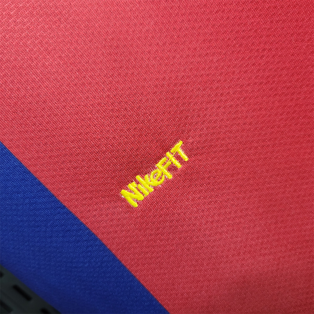 07-08 Barcelona Home Retro Jersey 50-Years Anniversary
