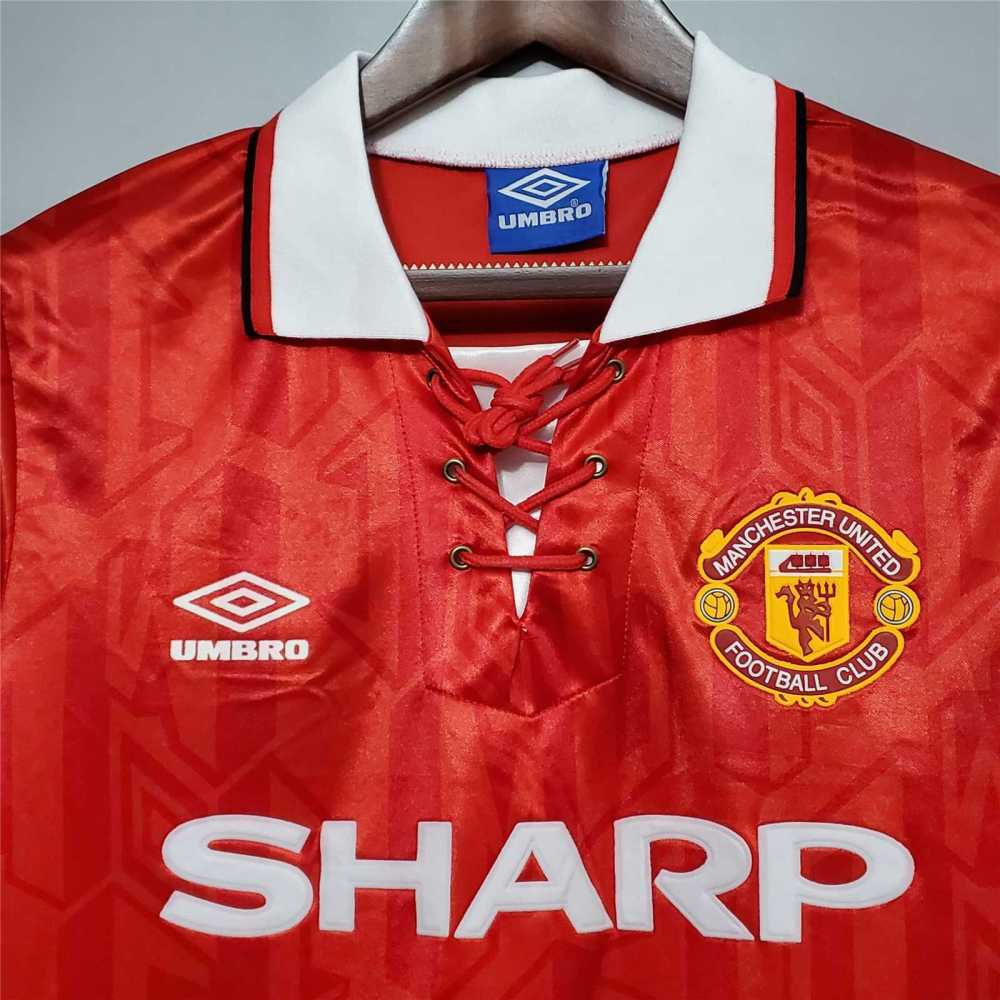 1993-94 Manchester United Home Retro Jersey