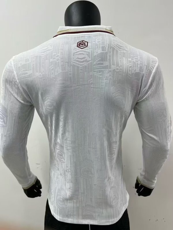 25-26 Arsenal Third Away Soccer Jersey Play Version Long Sleeve