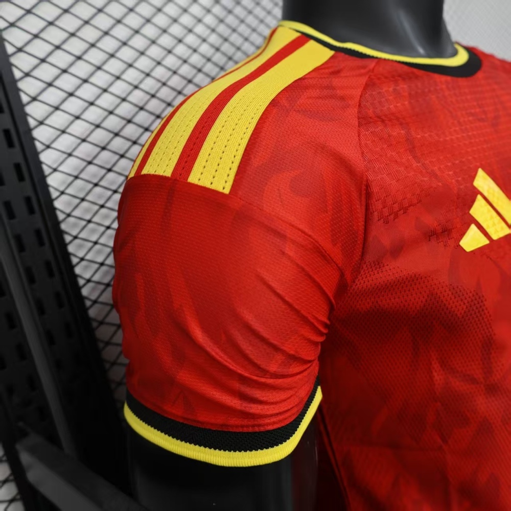 2026 Belgium World Cup Home Football Jersey Player Version