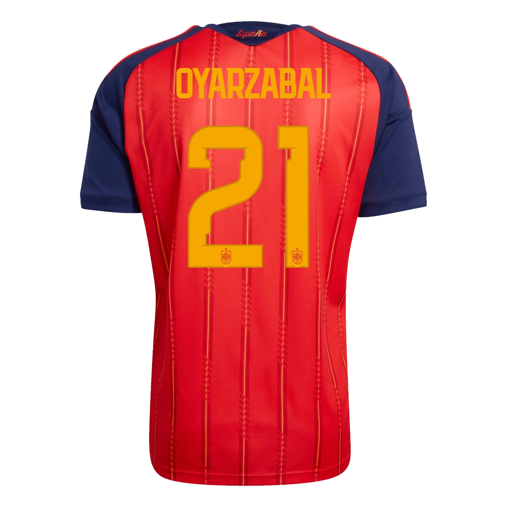 Men's Home Jersey World Cup 2026 Authentic - Oyarzabal - 21