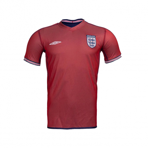 2002 England World Cup Away Retro Jersey