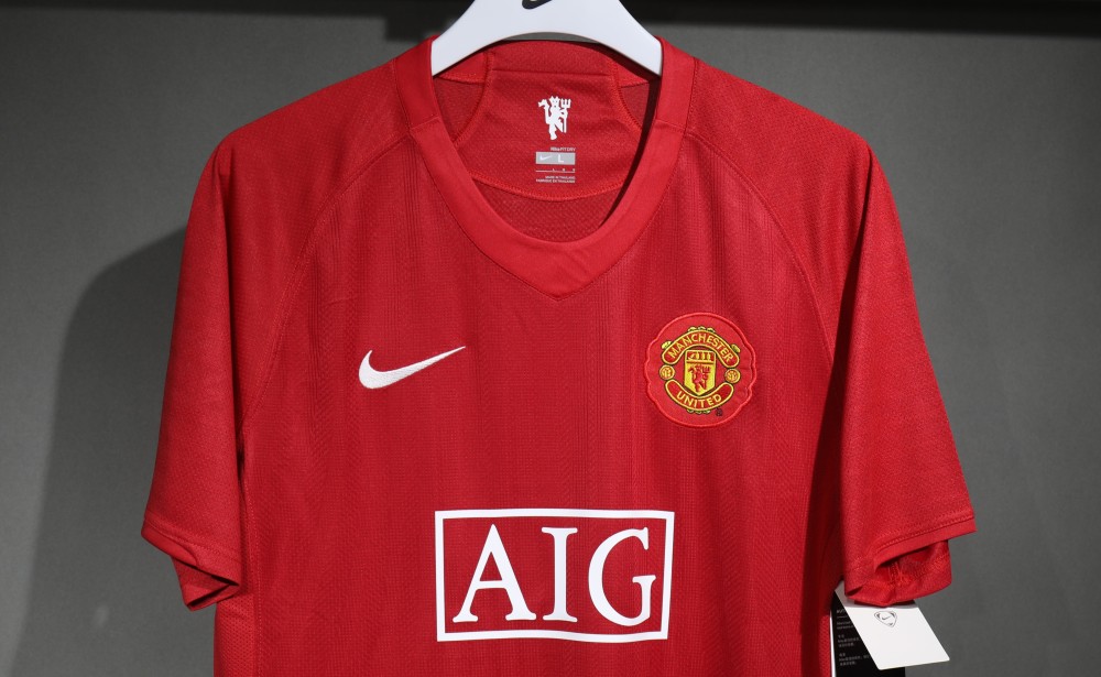 07-08 Manchester United Home Retro Jersey Player Edition