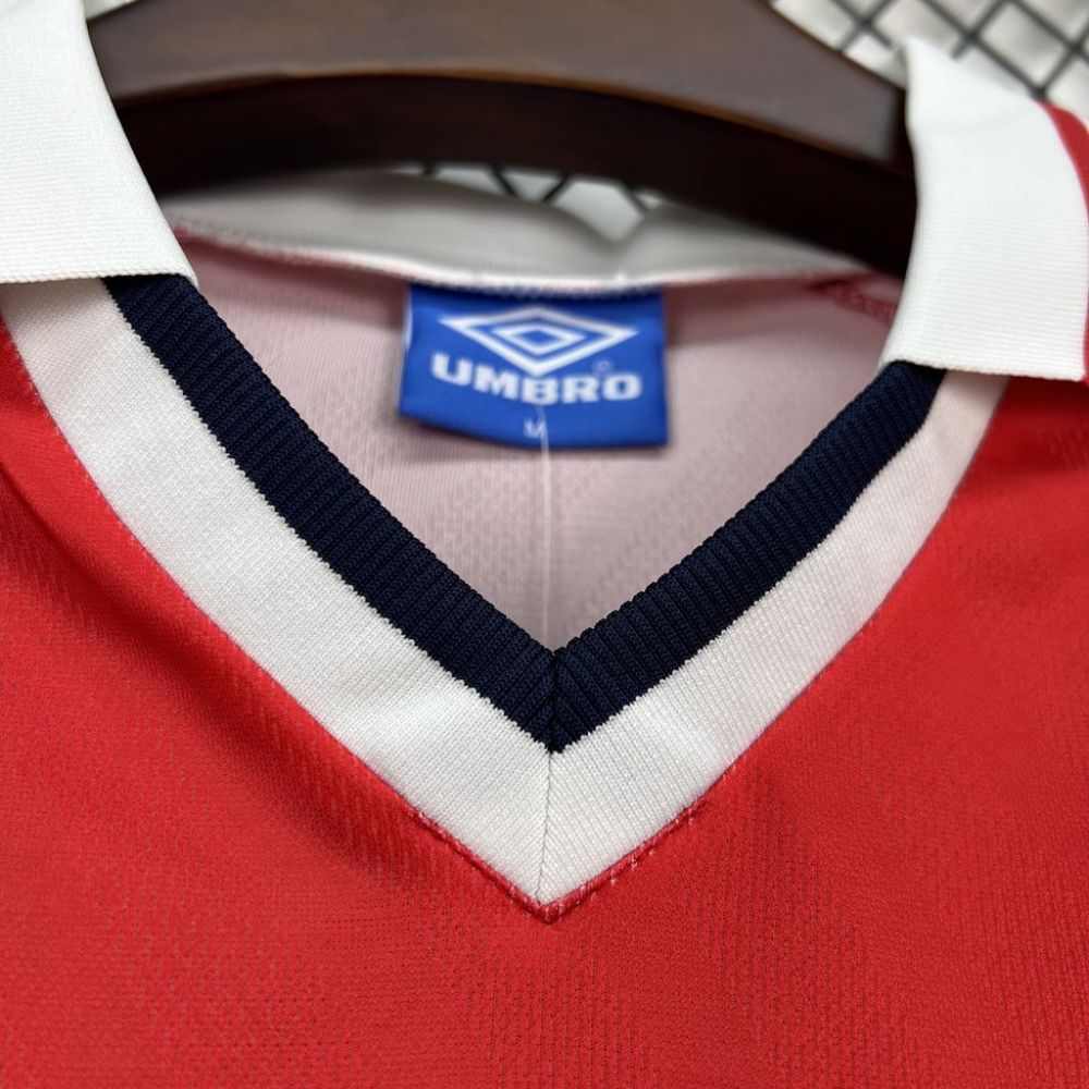1997 Norway Home Soccer Retro Jersey