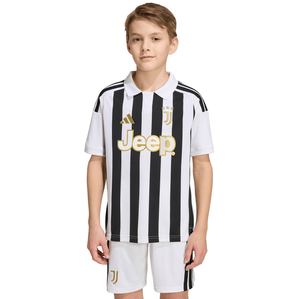 26-27 Juventus Home Soccer Kids Kit Jersey+Shorts