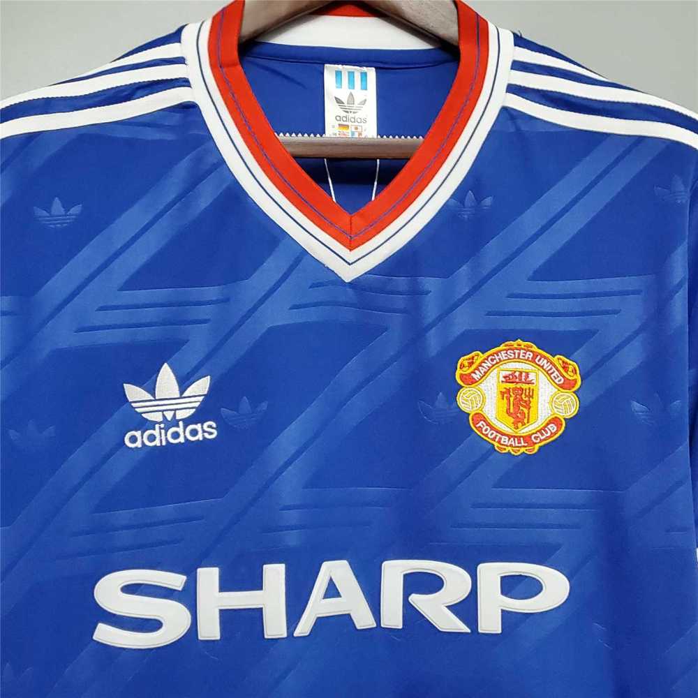 1986/88 Manchester United Home Retro Jersey