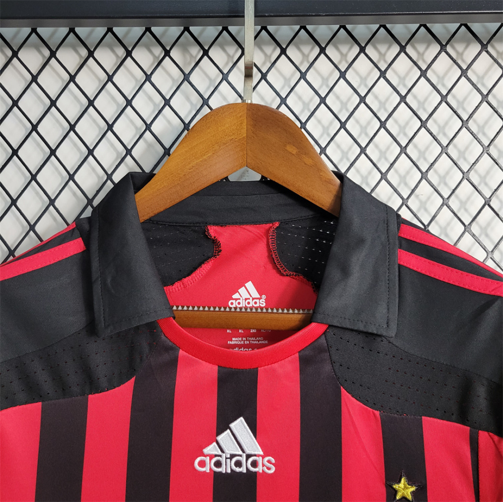 2007-08 AC Milan  Retro Jersey Home