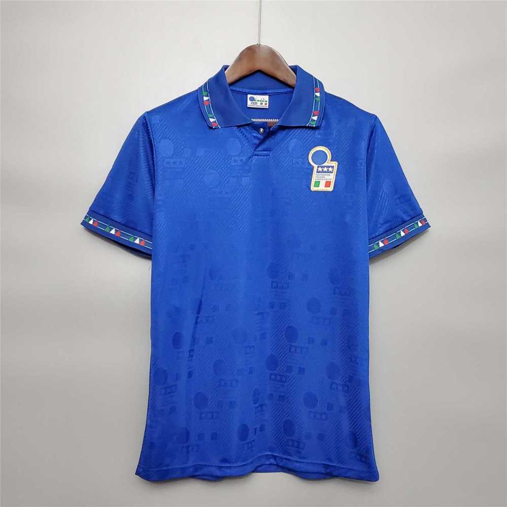 1994 Italy Home World Cup Retro Jersey
