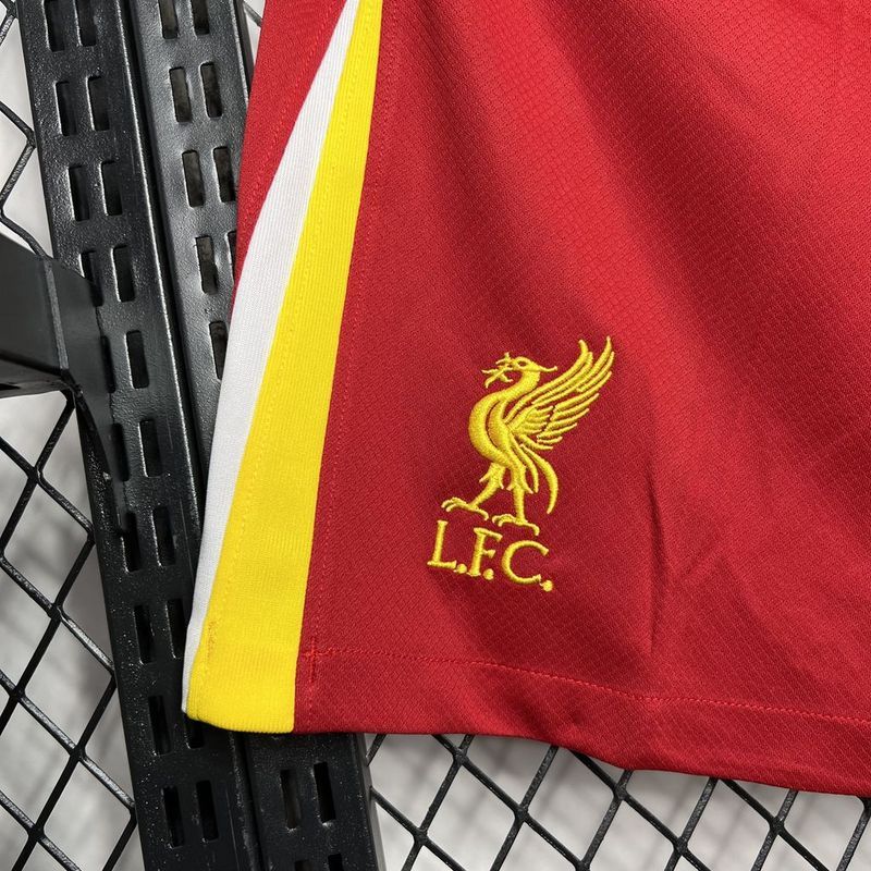 24-25 Liverpool Home Soccer Shorts