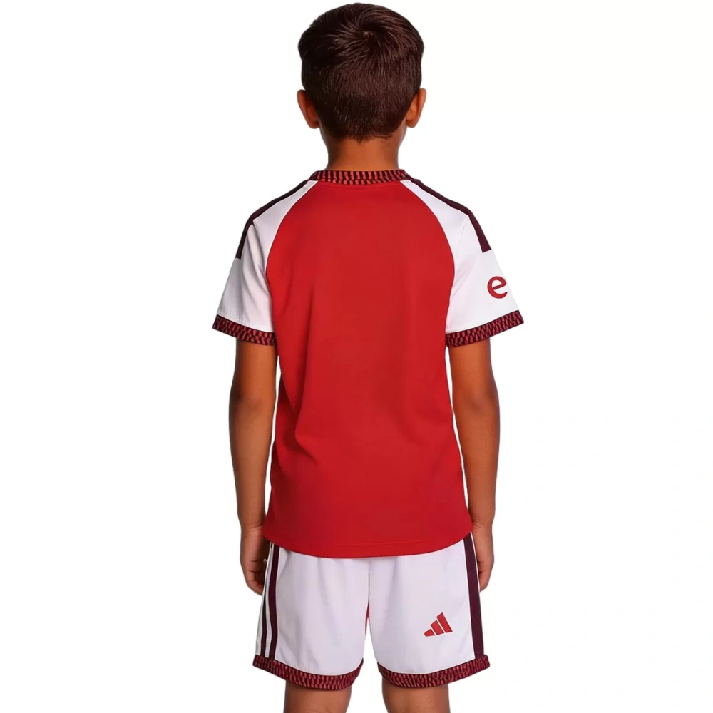 26-27 Arsenal adidas Premier League Champions Home Kids Kit Jersey+Shorts