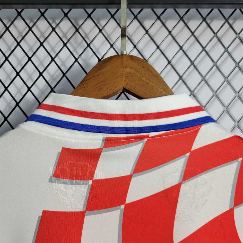 1998 Croatia World Cup Home Retro Jersey