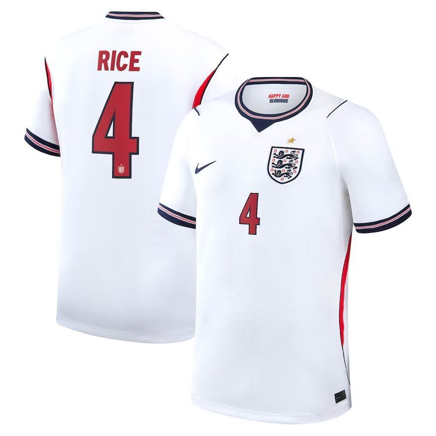 England Home Shirt World Cup 2026 RICE 4