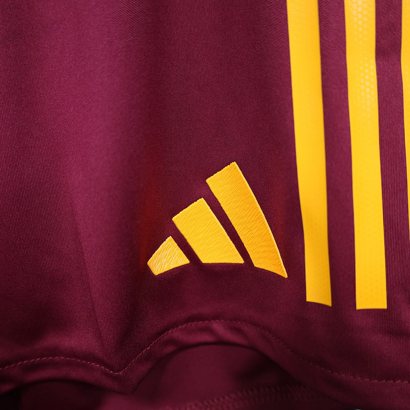 25-26 AS Roma Home Soccer Shorts Player Version