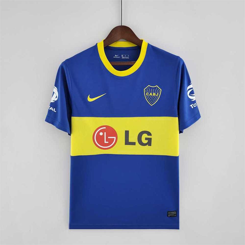 2010-2011 Boca Juniors  Home Retro Jersey
